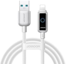 JOYROOM iPhone 5S JOYROOM STARFLIGHT cablu de date tip C - fulger, 120 cm, ALB (S-A55 A-L 3A 1.2M WHITE)