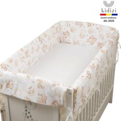 Kidizi Aparatori laterale patut inalte Kidizi Maxi Just Dreaming, pentru pat 120x60 cm (5949551914419)