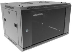 HIKVISION Rack Hikvision DS-XS6406-S/B, 19 inch, 6U, 600 x 450 mm, Black (DS-XS6406-S/B)