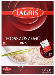 Lagris Rizs Hosszúszemű 2 x 125 g