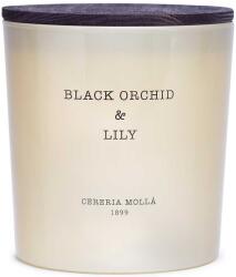 Cereria Mollá Lumânare parfumată Cereria Molla - Black Orchid & Lily, 600 g (6643)