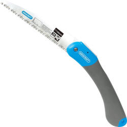 AQUACRAFT Kerti kézifűrész, Aquacraft 310070, szürke, 18 cm pengehossz, krómozott acél penge, műanyag gumírozott fogantyú, összecsukható (TC226274)