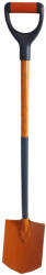 Strend Pro Ásó, Strend Pro Garden 1200, 120 cm, hegyes fej, narancssárga/fekete, acél fej, acél nyél, D markolat (TC2110218)