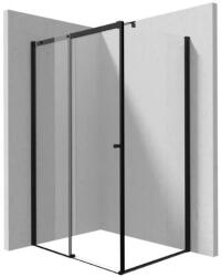 Deante Zuhanykabin, Deante Kerria Plus zuhanykabin, 100x90 cm, fekete KKNNP10S09 - mozaikkeramia