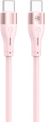 Tellur Силиконов кабел Tellur от USB-C към USB-C - Розов (TLL155511)