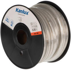 Kanlux 38582 GIVRO LED 30M-RE kültéri világító cső(fényszalag) 2W/m teljesítménnyel, 6lm/m, piros színhőmérséklet, 210V DC, IP65, 15000h, 13mm átmérő - 30fm/db (Kanlux 38582) (38582)