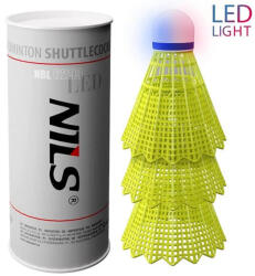 NILS Mingi de badminton NILS NBL6293 cu LED 3 buc