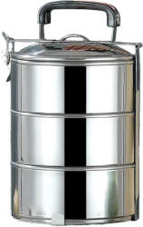 De Gusto Rozsdamentes acél ételhordó 3 x 0, 9 l
