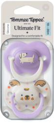 Tommee Tippee Ultimate Fit nyugtató cumi sterilizáló tokkal 18-36 hó 2 db (lányos)