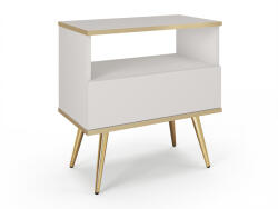  ORIQUE éjjeliszekrény - fehér (10000016396)