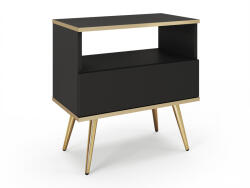  ORIQUE éjjeliszekrény - fekete (10000016392)