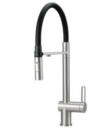 Deante Mosogató csaptelep, Deante Magnetic vízszűrő csatlakozóval, szálcsiszolt acél BRM_F75M - zuhanykabin