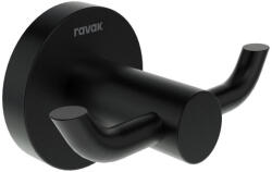 Ravak Fogas, Ravak Kona dupla akasztó KN 100.20BLM matt fekete X07P1300 - zuhanykabin