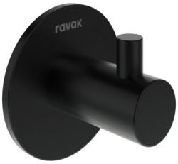 Ravak Fogas, Ravak Kona öntapadós akasztó KN 111.20BLM matt fekete X07P1473 - zuhanykabin