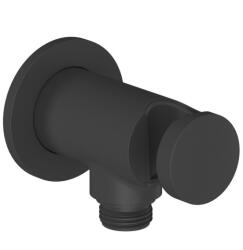 RAVAK Kézizuhany, Ravak Spring kézizuhany tartó 707.20BLM, matt fekete X070563