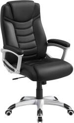 SONGMICS Ergonomikus irodai szék, állítható magasságú forgószék (OBG21B) - vasbutor