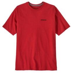Patagonia P-6 Logo Responsibili Tee Men Tricou cu mânecă scurtă Amanita Red L