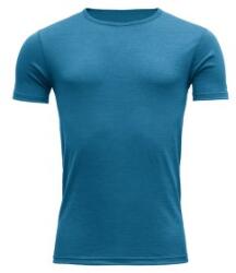 Devold Breeze Shirt Men (180-210) Tricou cu mânecă scurtă Blue Melange XL