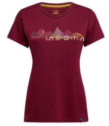 La Sportiva Peaks T-Shirt Women Tricou cu mânecă scurtă Redwood_R25R25 L