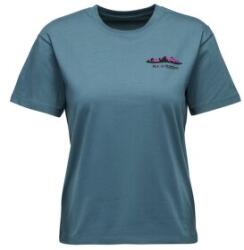 Black Diamond Mountainscape SS Tee Women Tricou cu mânecă scurtă Creek Blue S