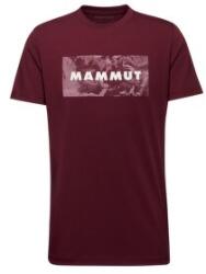 MAMMUT Trovat T-Shirt Men Logo Tricou cu mânecă scurtă 3800 vin XL