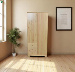 Etsberger Claudia 2 ajtós 3 fiókos szekrény balos - fenyobutor24