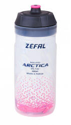 Zéfal Arctica 55 hőszigetelt (2, 5 óra) kulacs, 550 ml, csavaros, ezüst-rózsaszín