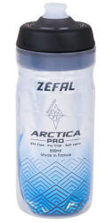 Zéfal Arctica Pro 55 hőszigetelt (2, 5 óra) kulacs, 550 ml, csavaros, ezüst-kék