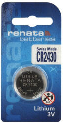 Renata CR2430 6430 3V Lithium gombelem (Renata-CR2430)
