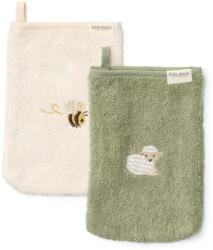  Little Dutch hímzett baba fürdőkesztyű 2 db - Little Farm (TE52195022)