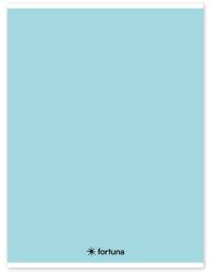 Fortuna Füzet vonalas FORTUNA Monocolor A/4 32 lapos 81-32 pasztell kék (01.02103) - tonerpiac