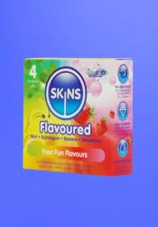 Skins - Ízesített válogatás óvszer (4db)