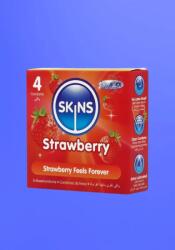 Skins - Ízesített óvszer (4db) - eper