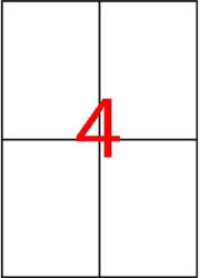 APLI Etikett, univerzális, 105x148 mm, eltávolítható, APLI, 400 etikett/csomag (03058) - nyomtassingyen