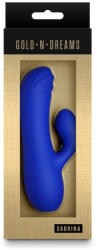  Csiklóizgató karos nyúl vibrátor - Gold-n-dreams Sabrina sapphire