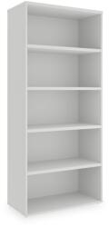 Rauman Dulap înalt SimpleOffice 80 x 40 x 180 cm, alb (CF-0818A_CF-1397) Dulap arhivare