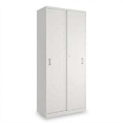 Rauman Dulap înalt SimpleOffice 80 x 40 x 180 cm, alb (CF-0818D_CF-1397) Dulap arhivare
