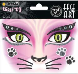 Herma Abtibild Face Art Herma - Pink Cat (H15310)