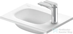 Duravit SIVIDA 41x30 cm-es beépíthető mosdó, matt szatén fehér 2650053200 (2650053200)