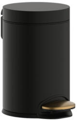 Hansgrohe AddStoris szemetes kuka, szálcsiszolt bronz pedállal 41775140 (41775140)