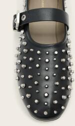 AllSaints Кожени балеринки AllSaints Sabine Stud Shoe (W088FE)