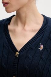 U. S. Polo Assn U. S. Polo Assn. жилетка дамска от памук CABLE KNIT (WUP0400) - answear - 136,71 лв