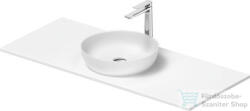 Duravit SIVIDA mosdó+122 cm-es pult kombináció Sivida bútorhoz, matt szatén fehér 2680033200 (2680033200)