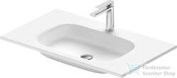 Duravit SIVIDA 82x48, 5 cm-es beépíthető mosdó, matt szatén fehér 2650013200 (2650013200)
