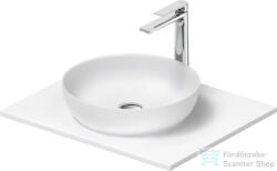 Duravit SIVIDA mosdó+62 cm-es pult kombináció Sivida bútorhoz, matt szatén fehér 2680003200 (2680003200)