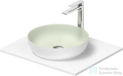 Duravit SIVIDA mosdó+62 cm-es pult kombináció Sivida bútorhoz, matt halványzöld/matt szatén fehér 268000FG00 (268000FG00)