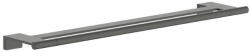 Hansgrohe AddStoris S dupla törölköző tartó 661 mm, szálcsiszolt fekete króm 41763340 (41763340)