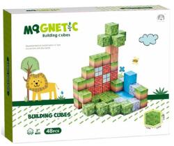  Mágneses építőkockák - szafari 48 db/cs (31573)