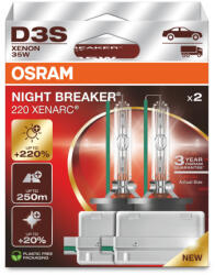  D3S xenon izzó Xenarc Night Breaker +220% 2db (4062172397797)