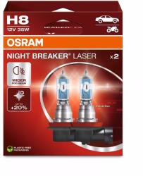 OSRAM Night breaker laser +150% H8 55w 2db (4062172387774)